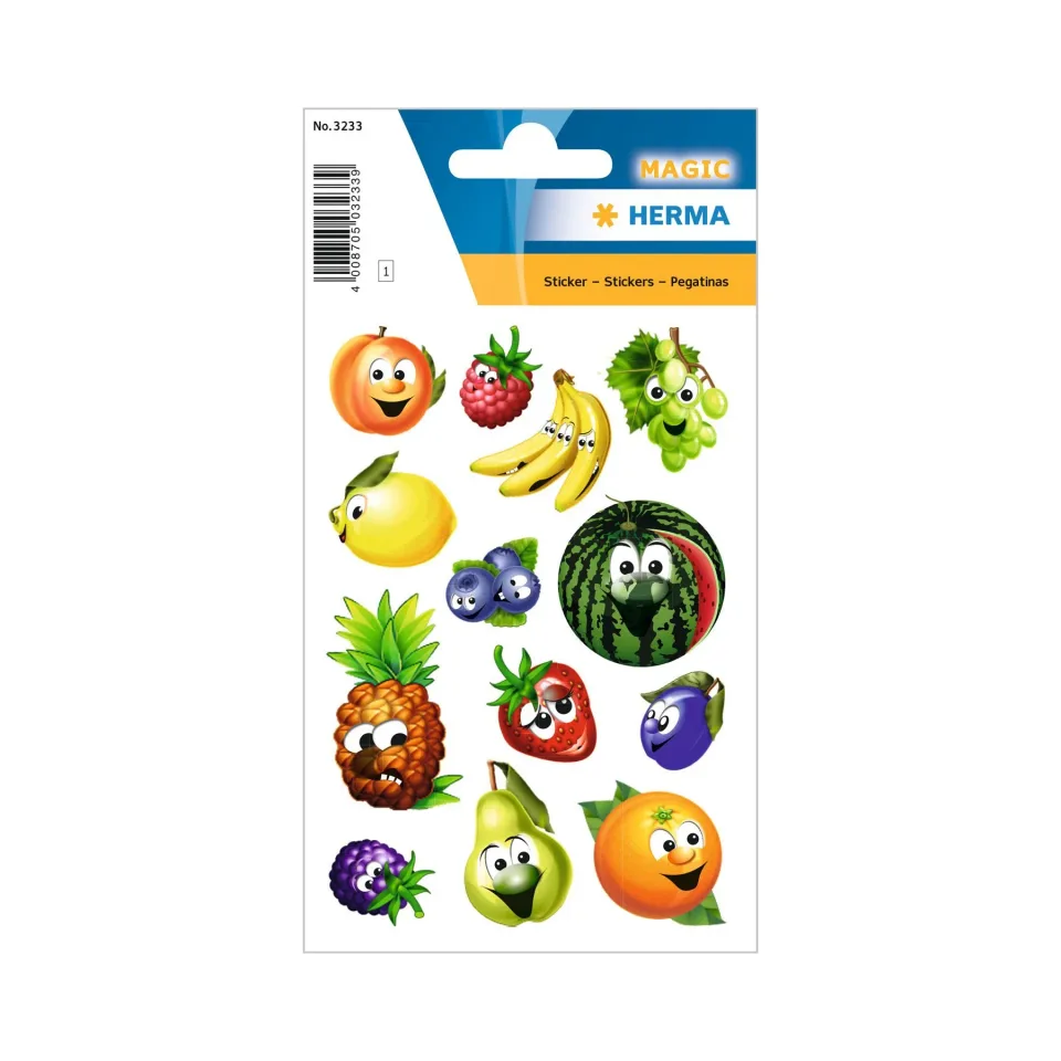Herma Etichete autoadezive Fructe, 1 coală