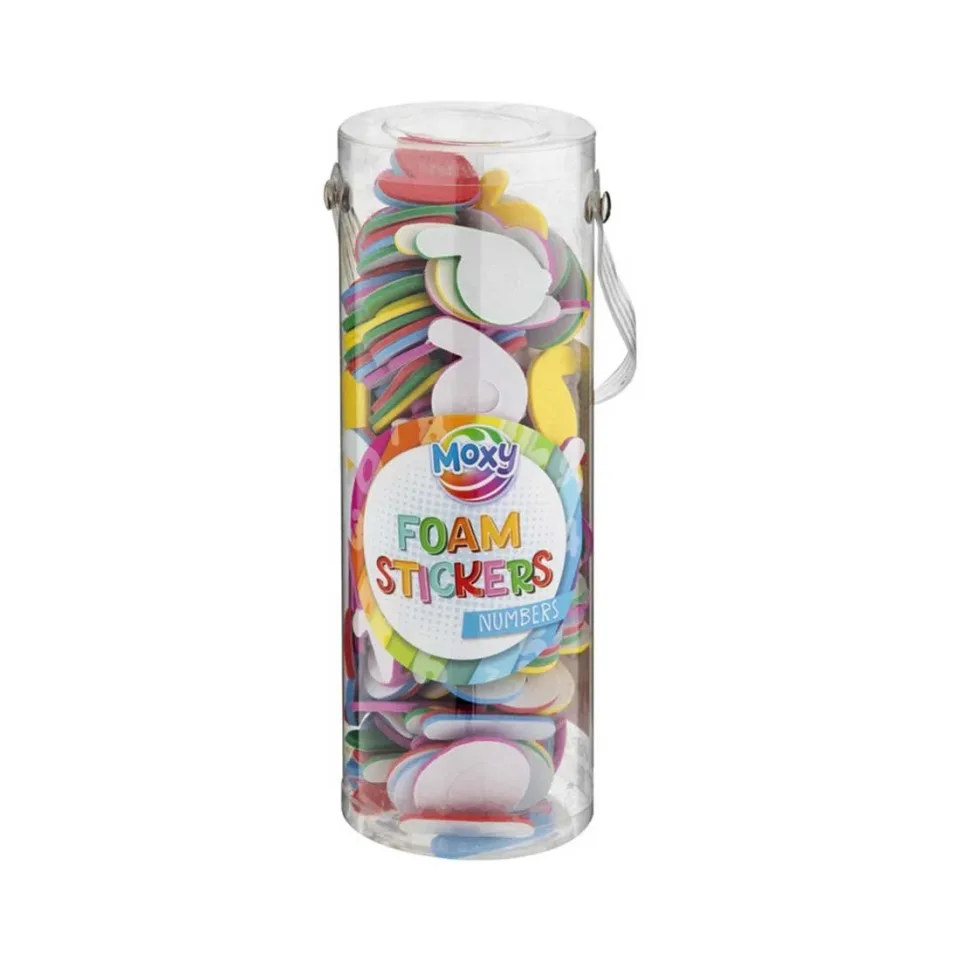Moxy Abțibilduri cu cifre din spumă