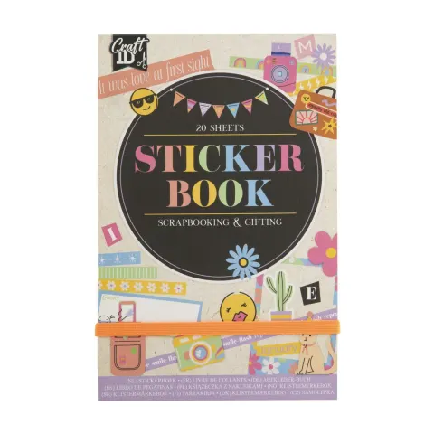Craft ID Carte cu abțibilduri, Scrapbooking