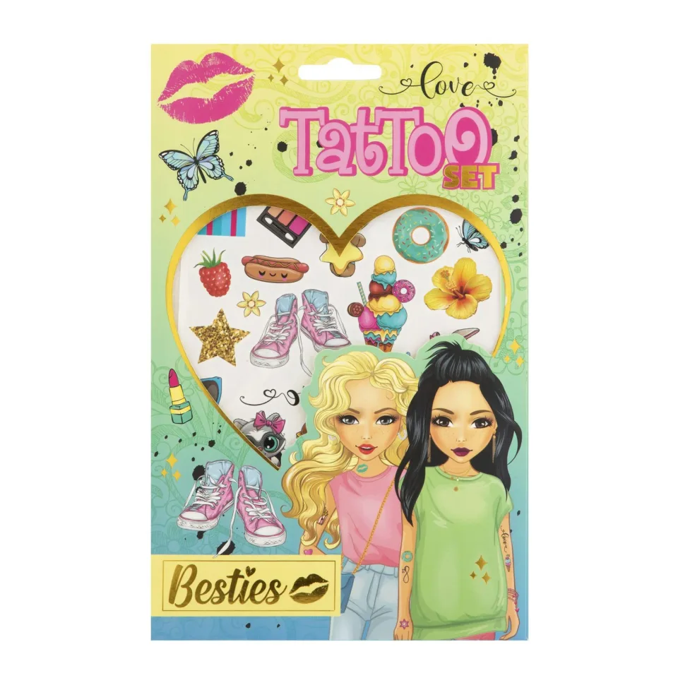 Moxy Tatuaje temporare Besties, roz