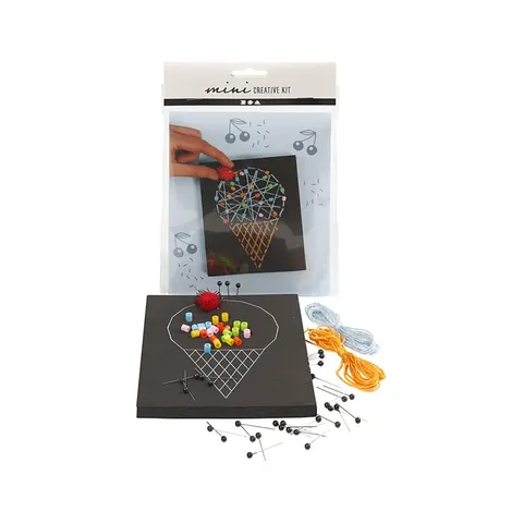 Creativ Company Set DIY de broderie Înghețată