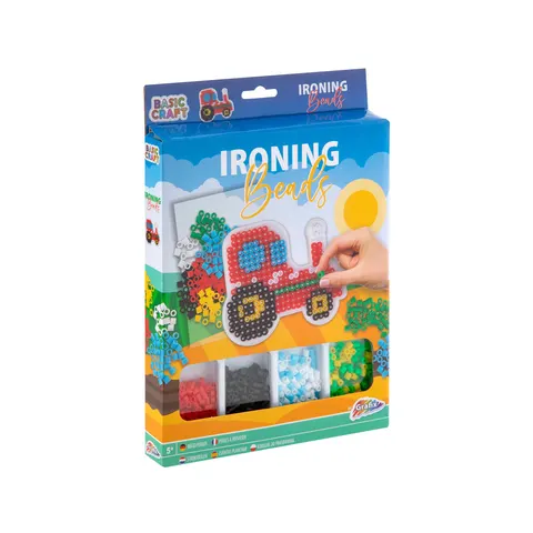 Moxy mozaic cu mărgele Tractor, de călcat