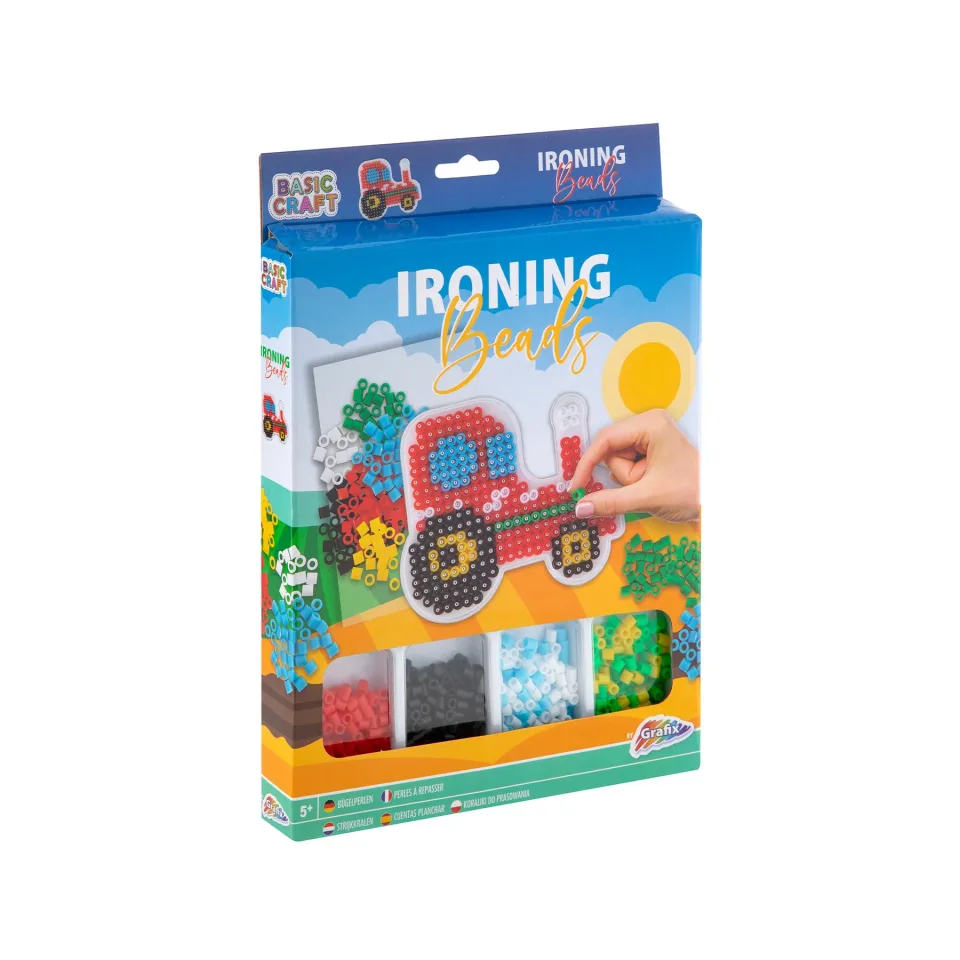 Moxy mozaic cu mărgele Tractor, de călcat