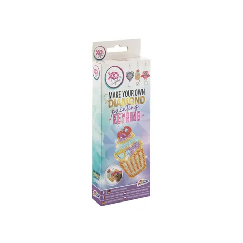 Breloc Moxy pentru pictură cu mărgele - Cupcake