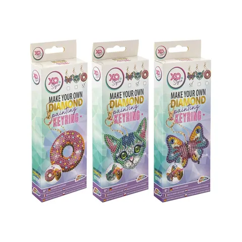 Breloc desen Moxy Bead, asortat, 24 buc.