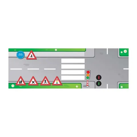 Nowa Szkola Rug Crossroad, educațional, 1 x 3 m