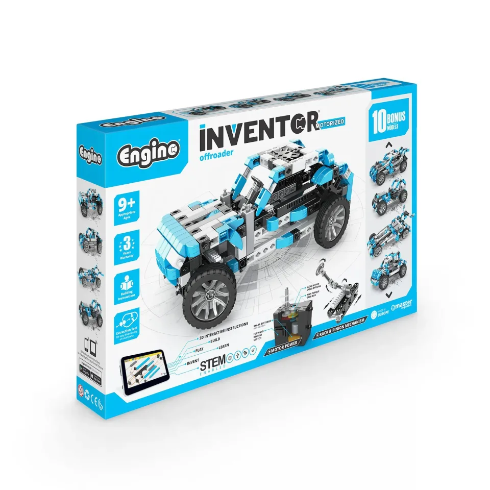 Constructor motor Engino Inventor – Off-roader, 10 în 1