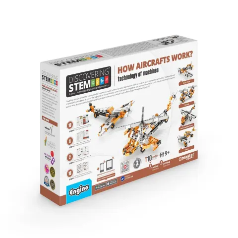 Set de construcție Engino STEM – Cum funcționează avioanele