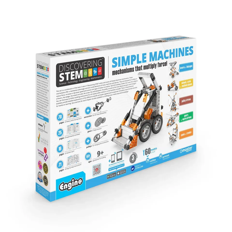 Engino Construction STEM Descoperirea – Mecanisme Simple