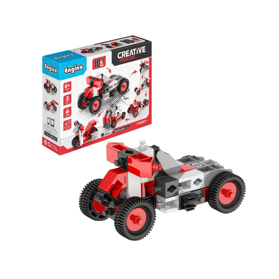 Set de construcție Engino Creative Builder, 10 în 1