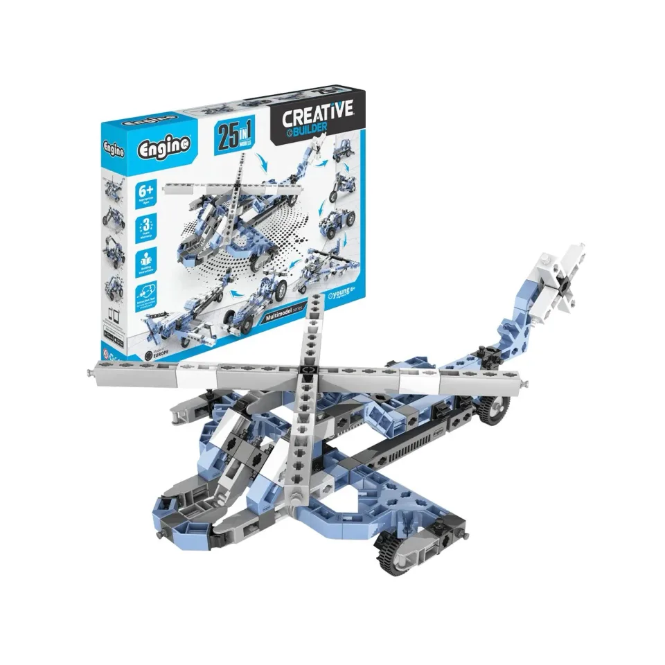 Engino Constructor Creative Builder, 25 în 1