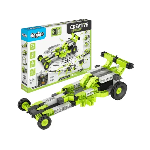 Set de construcție Engino Creative Builder Motorized, 30 în 1