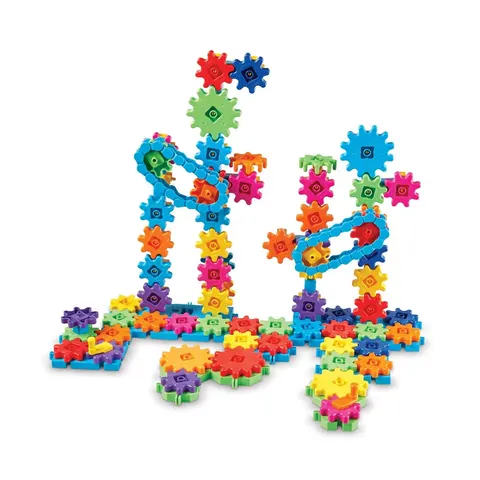 Set de construcție Learning Resources Mega, cu angrenaje, 235 buc.