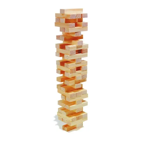Joc Small Foot Jenga, lemn, 60 buc.