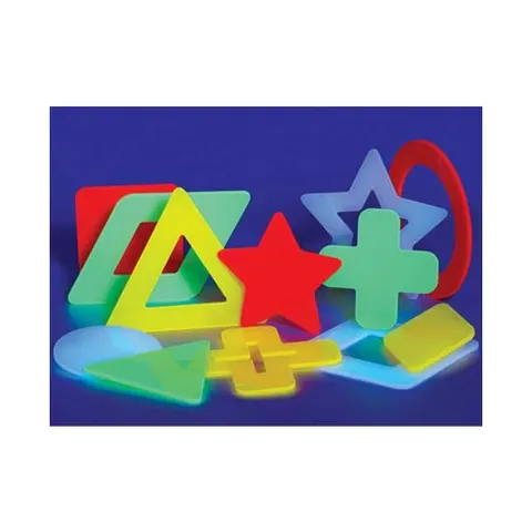 Figurine luminoase UV, 10 buc.