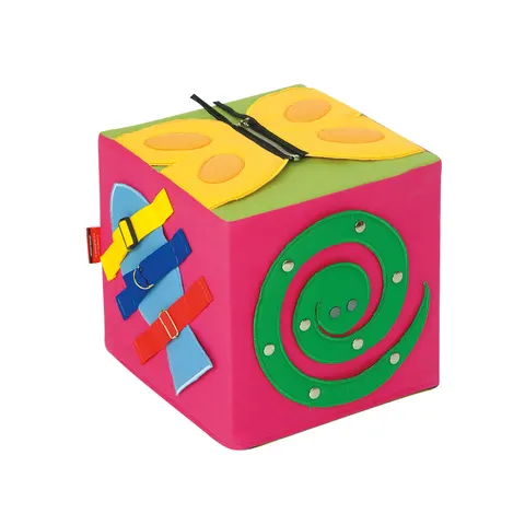 Nowa Szkola Cube Butterfly, cu prinderi moi, 30 x 30 x 30 cm