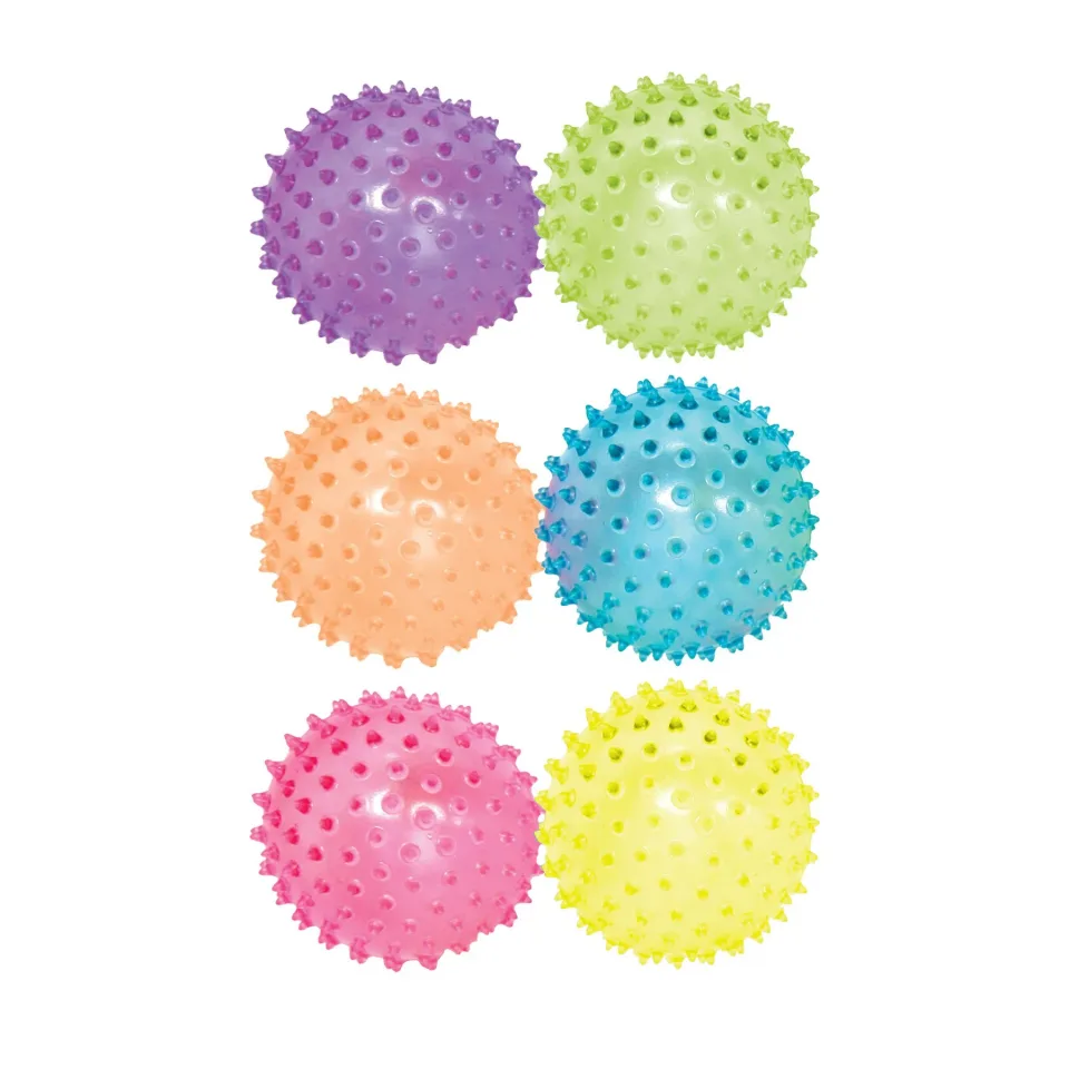 Set 6 mingi cu țepi Nowa Szkola, 15 cm