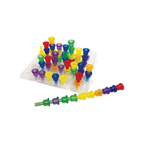Tablă Nowa Szkola cu elemente colorate, pentru aranjat