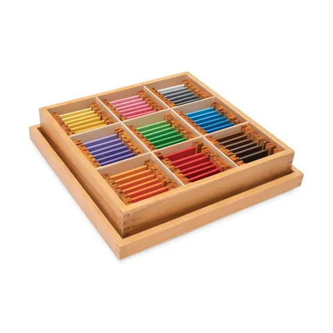 Set material Montessori Nowa Szkola Nr.4, colorat