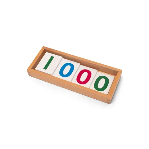 Nowa Szkola Montessori Cărți Numerotate, în cutie