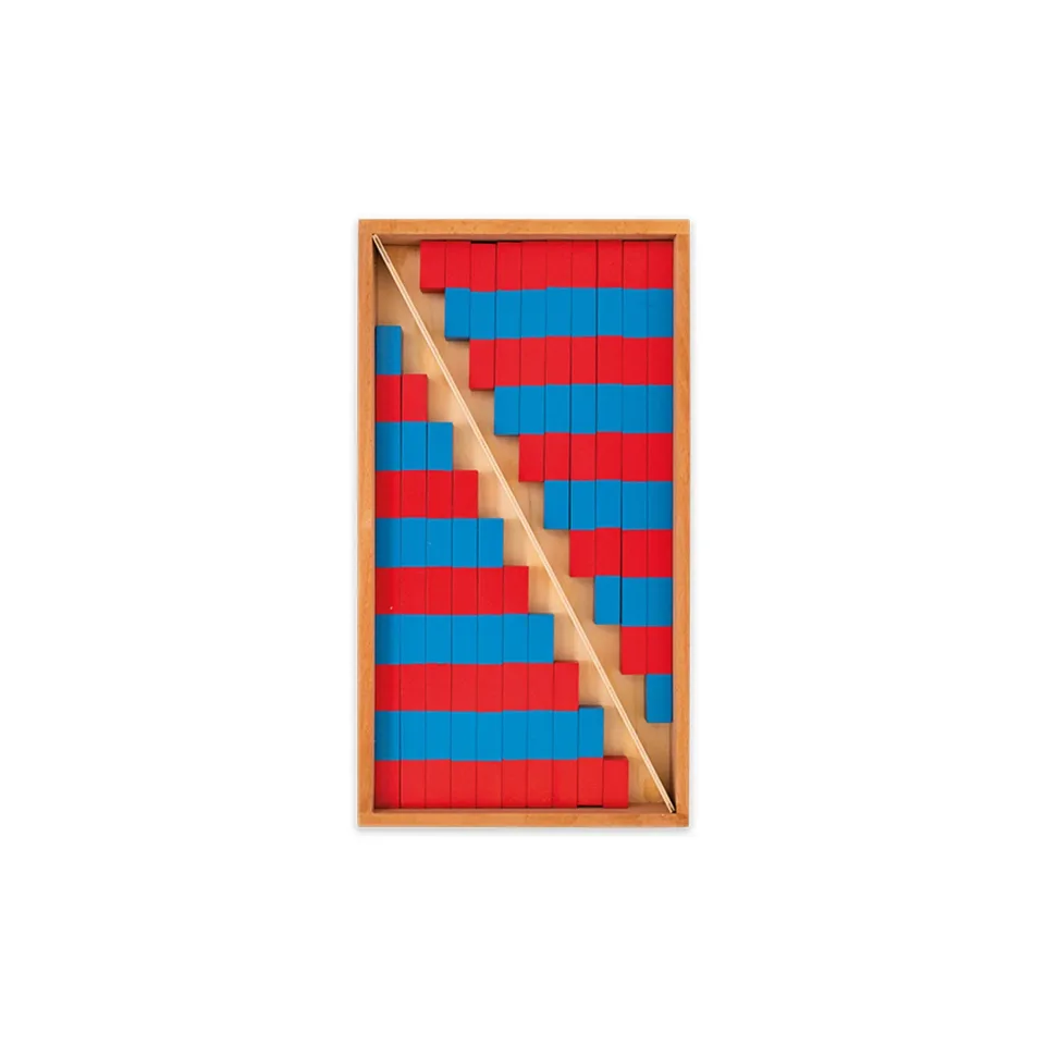 Bețe de numărat Montessori Nowa Szkola, în cutie
