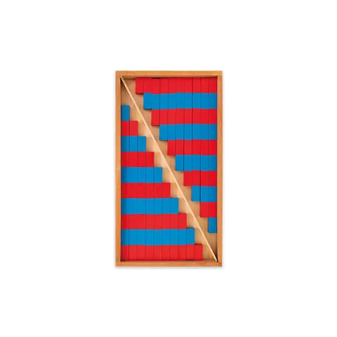 Bețe de numărat Montessori Nowa Szkola, în cutie