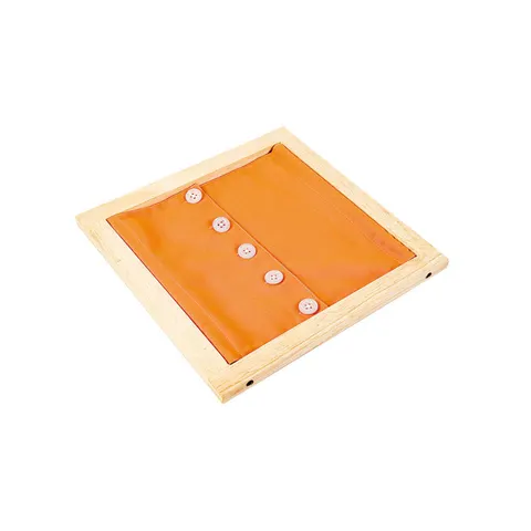 Cadru Montessori Nowa Szkola, pentru exerciții, cu nasturi