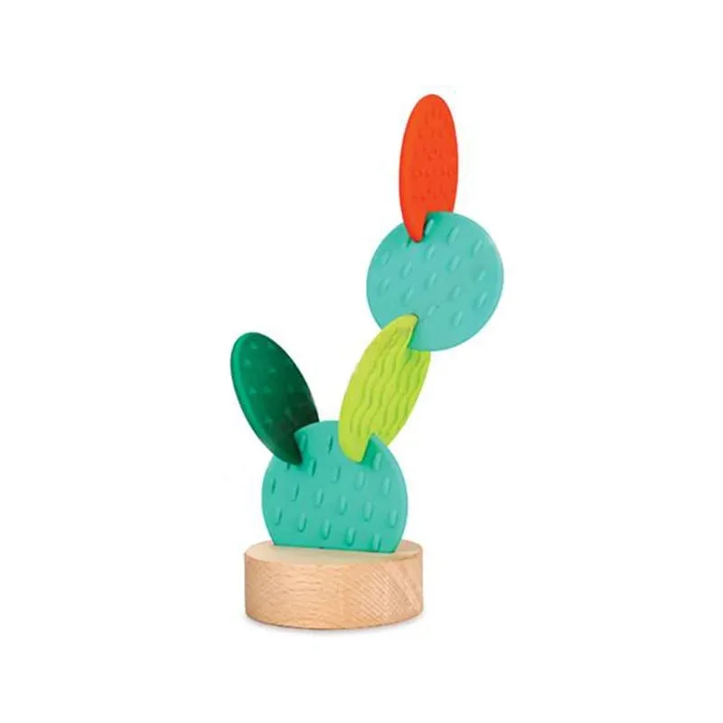 Nowa Szkola Cactus senzorial cu inele din silicon