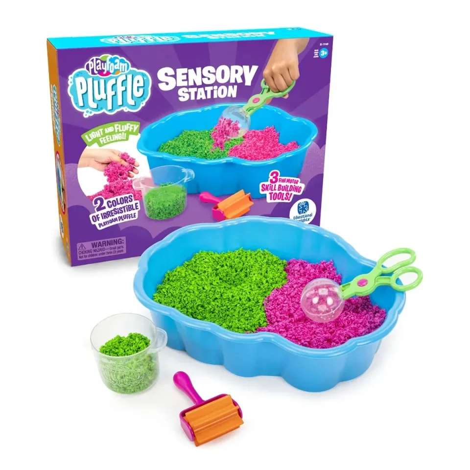 Set stație de joacă senzorială Learning Resources, cu spumă