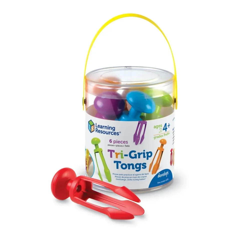 Clește Learning Resources, cu 3 prize, 6 buc.