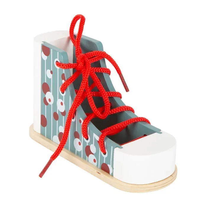 Small Foot Pantofșel pentru Învățat Legatul, lemn, 15 x 6 x 8 cm