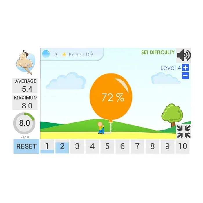Sistem Biofeedback pentru logopezi și exerciții de respirație