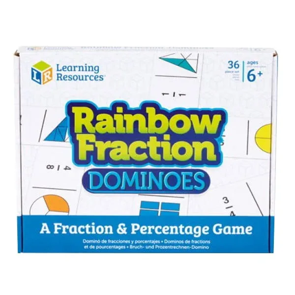 Learning Resources Joc Domino cu fracții