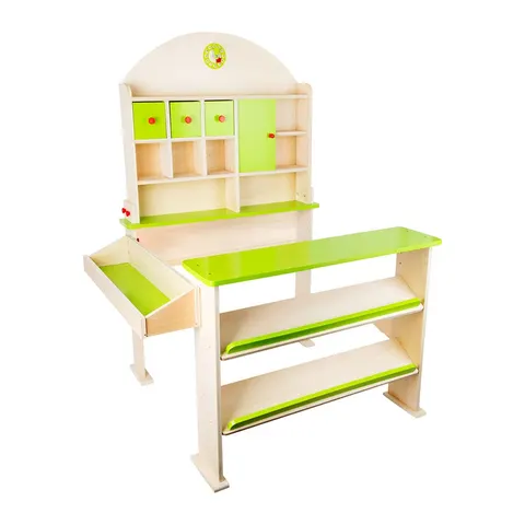 Stand Small Foot Shop, din lemn, 87 x 78 x 112 cm