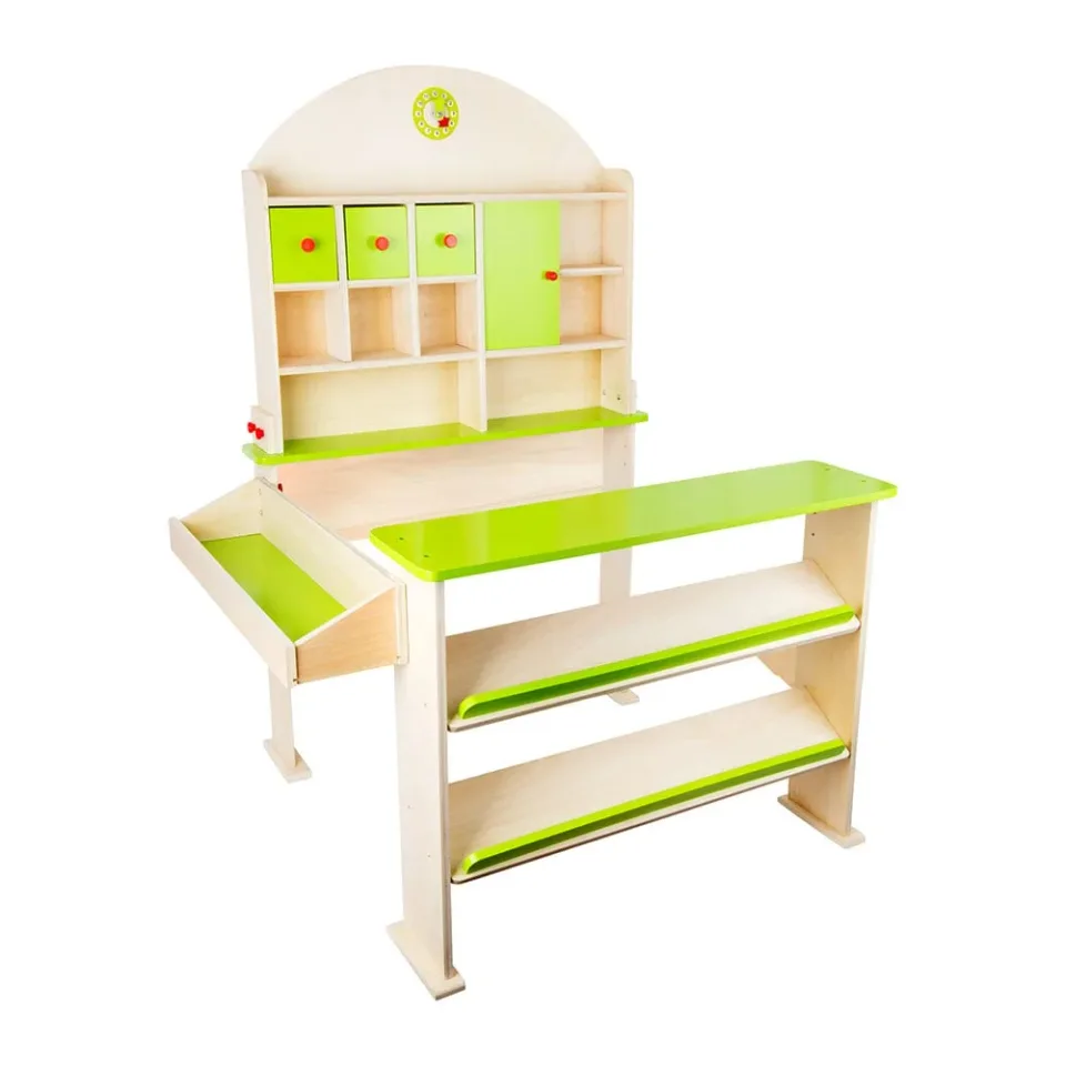 Stand Small Foot Shop, din lemn, 87 x 78 x 112 cm