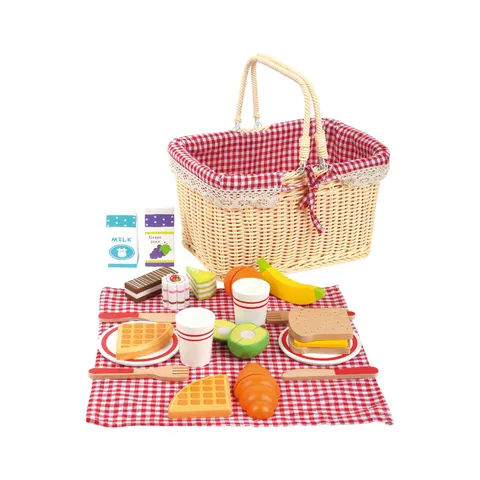 Coș de picnic Small Foot, 24 buc.