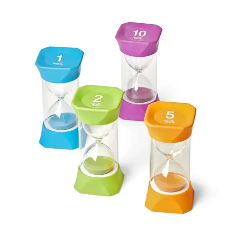 Set clepsidre Learning Resources pentru copii, 4 buc.