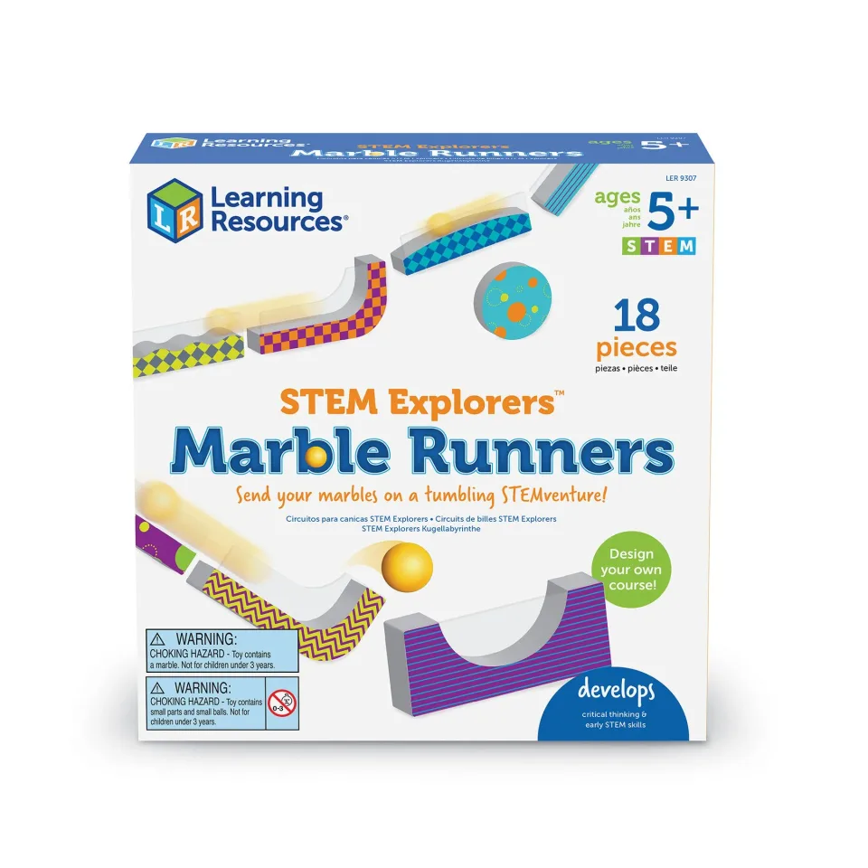 Learning Resources Circuit de bile pentru perete, 18 buc.