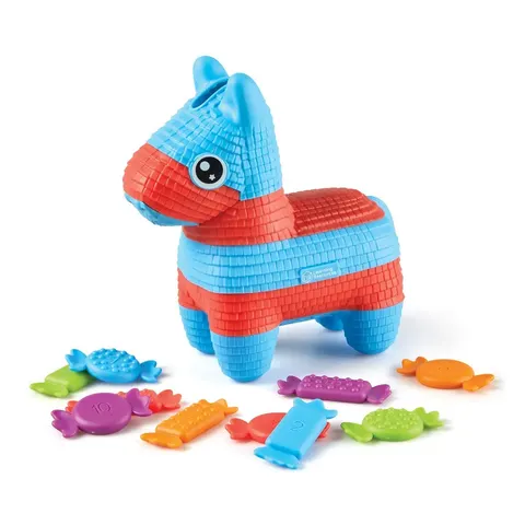 Learning Resources Pinata cu 10 bomboane colorate, pentru numărare