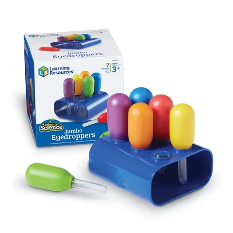 Learning Resources Picurătoare jumbo, cu suport, 6 buc.