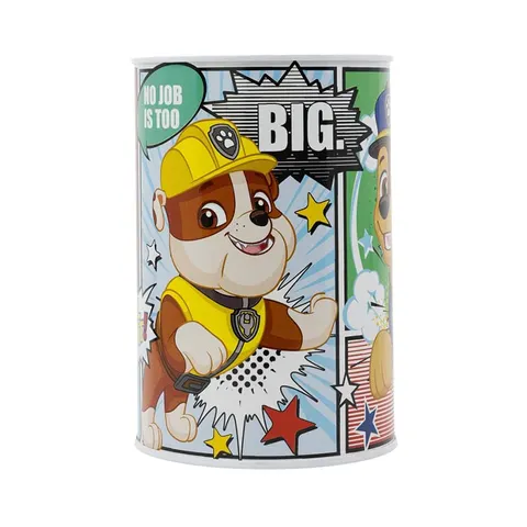 Cutie de bani Stor Paw Patrol, metal, 15 x 10 x 10 cm