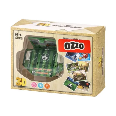 Ozzo 3D Caiet Mini Stadion de Fotbal, pliabil