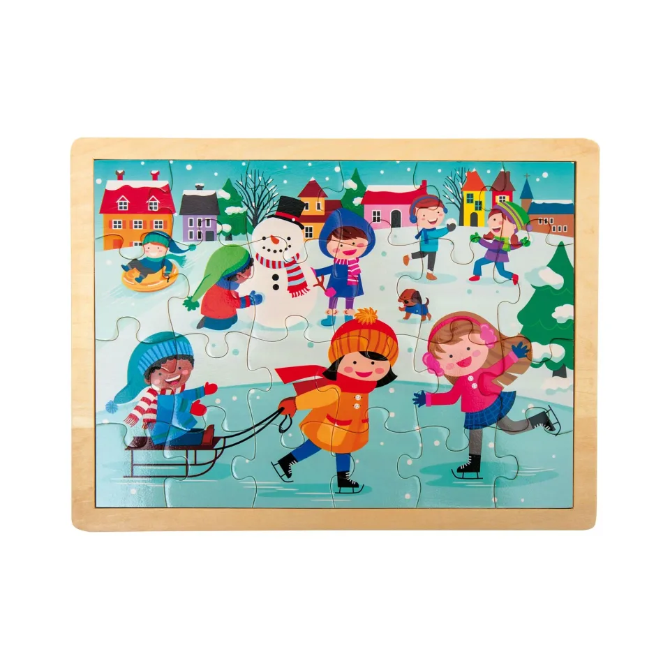Puzzle Nowa Szkola Winter, 24 piese