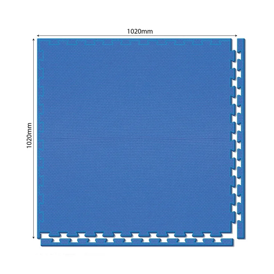 Nowa Szkola Puzzle din material moale, 102.6 x 102.6 cm, albastru