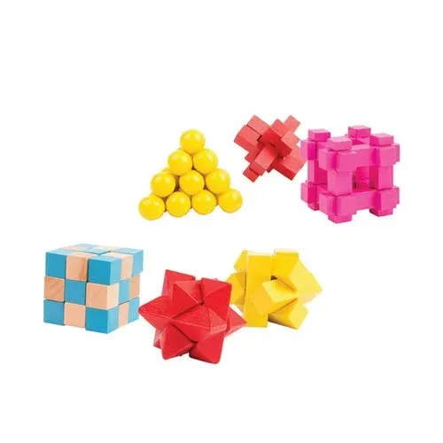 Puzzle Small Foot Enigma, din lemn, asortat