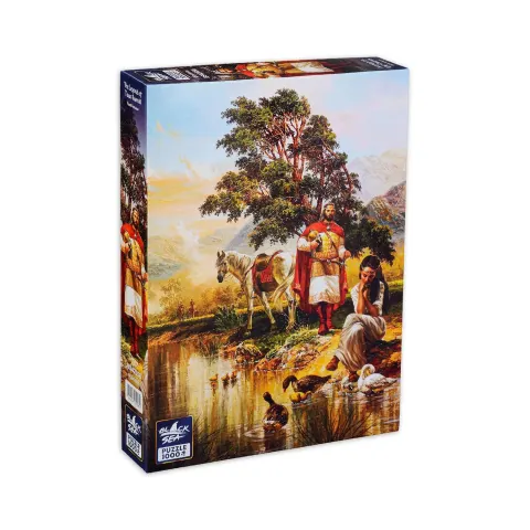Puzzle Marea Neagră - Legenda Țarului Samuil, 1000 buc.