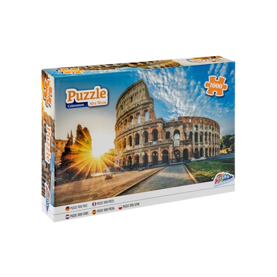 Puzzle Moxy Colosseumul din Roma, 50 x 70 cm, 1000 buc.