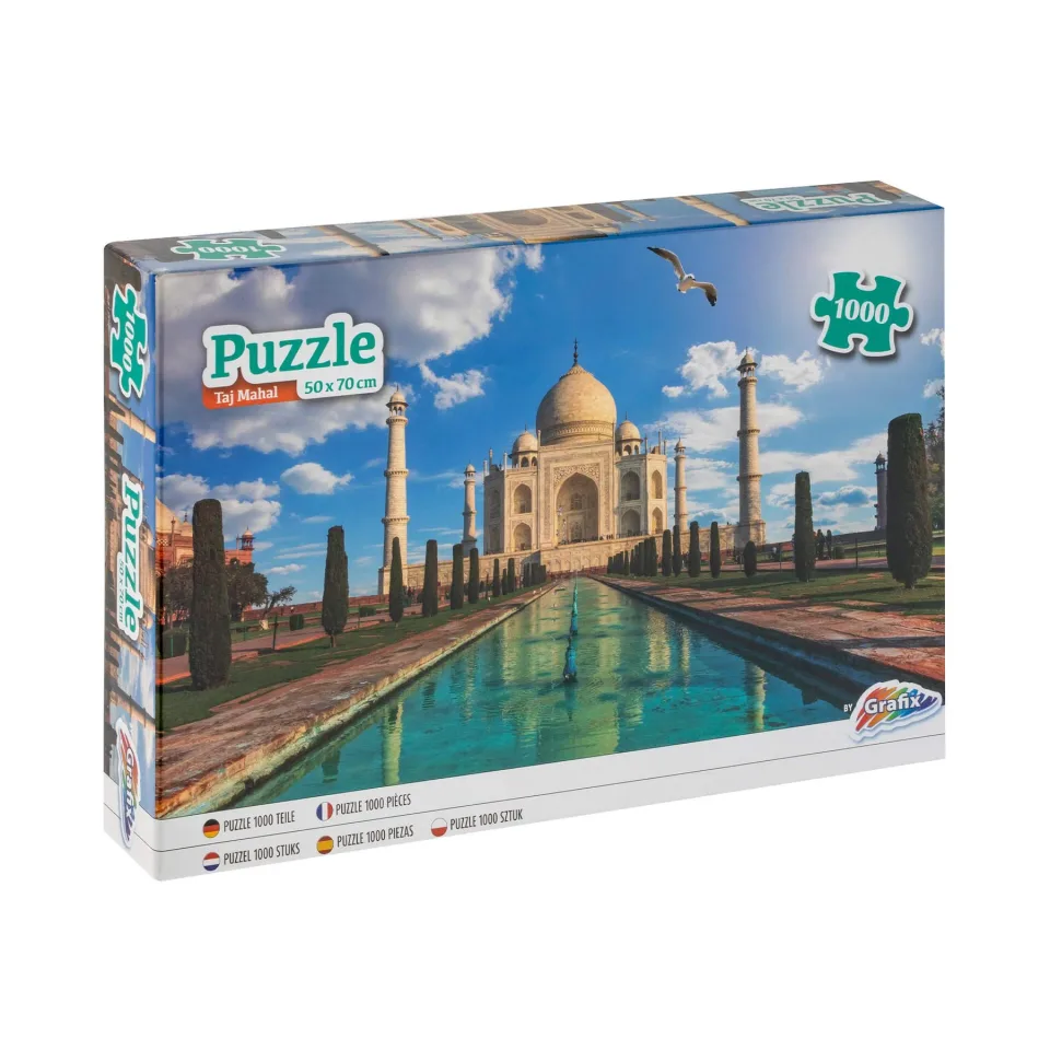 Puzzle Moxy Taj Mahal, 50 x 70 cm, 1000 buc.