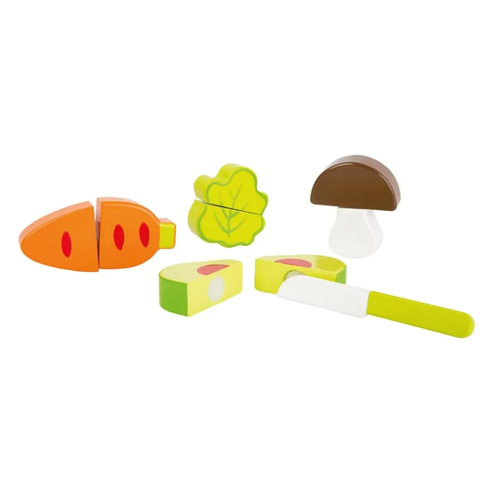 Set Legume Small Foot, lemn, 9 buc.