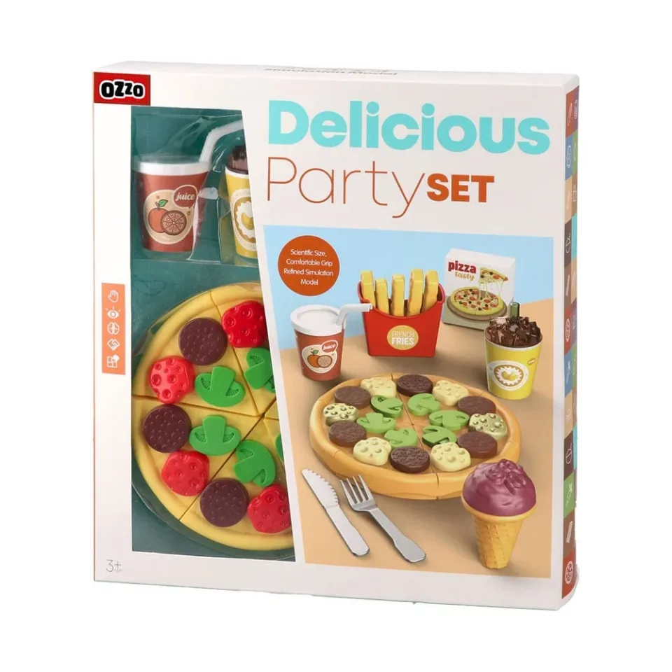 Set Ozzo Pizza și Cartofi Prajiti cu Accesorii